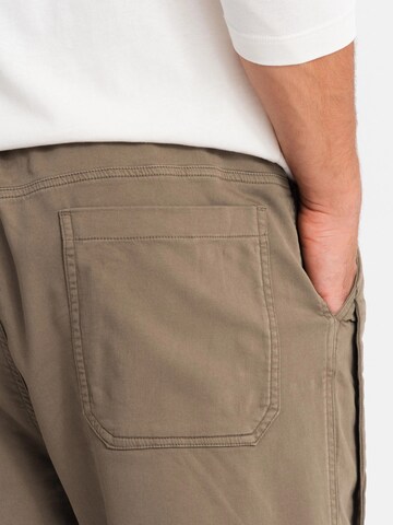 Ombre Tapered Trousers 'OM-PAJO-0202' in Brown
