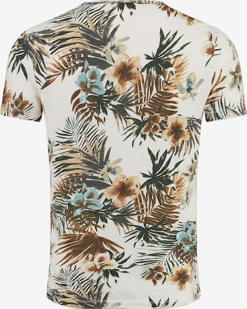 T-Shirt 'MT PLAYA' Key Largo en blanc