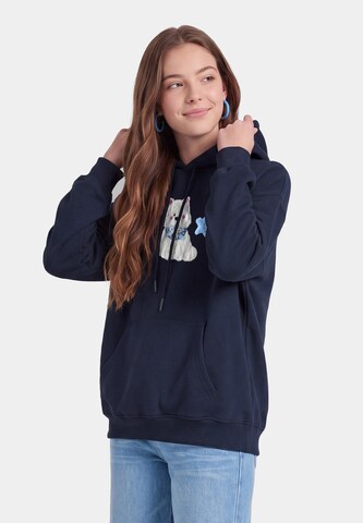 MYMO - Sudadera en azul: frente