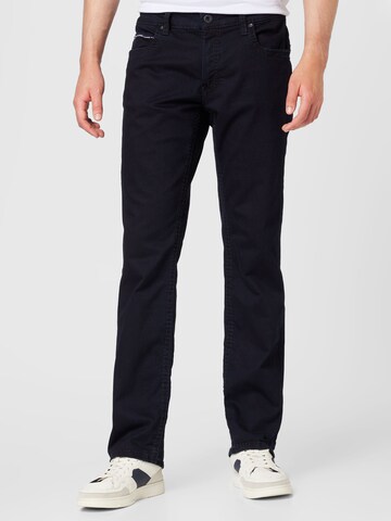 CAMP DAVID Regular Broek 'CO:NO' in Blauw: voorkant