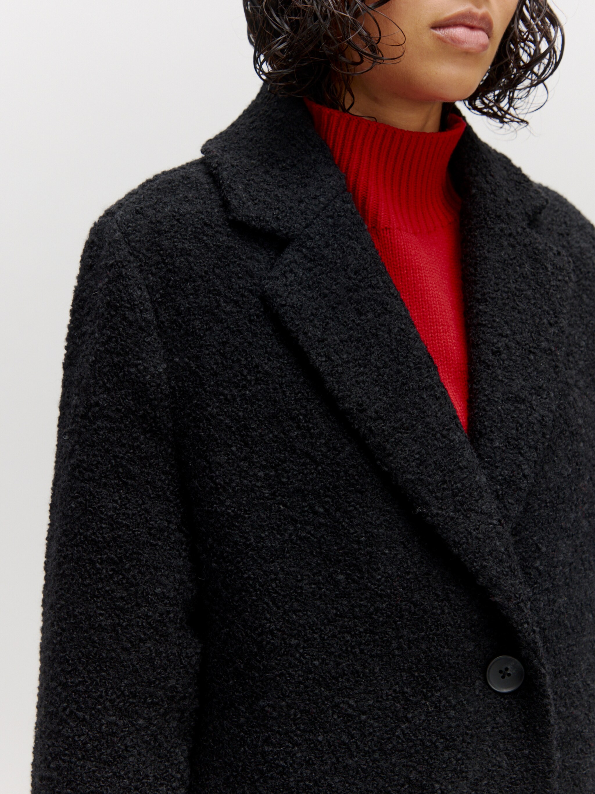 EDITED Prodotti Cappotto di mezza stagione 'Ninette' nero