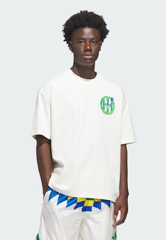 T-Shirt 'Basketball' ADIDAS ORIGINALS en blanc