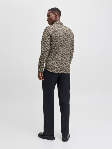 Coupe regular Chemise 'JPRBLABLACKPOOL' JACK & JONES en vert