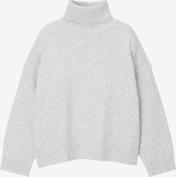 Pull-over Pull&Bear en gris : devant