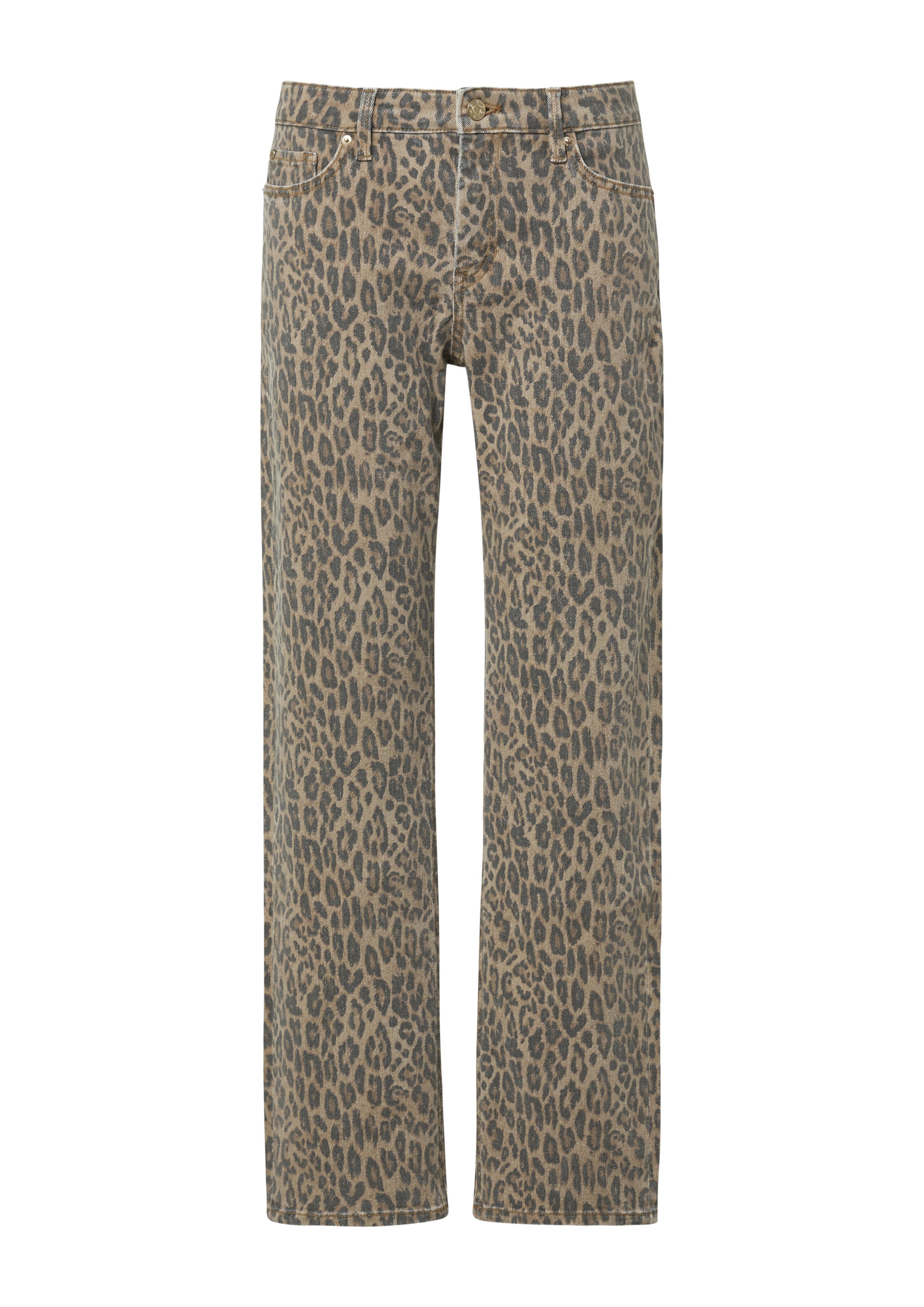 s.Oliver Regular Jeans 'Karolin' in Bruin: voorkant