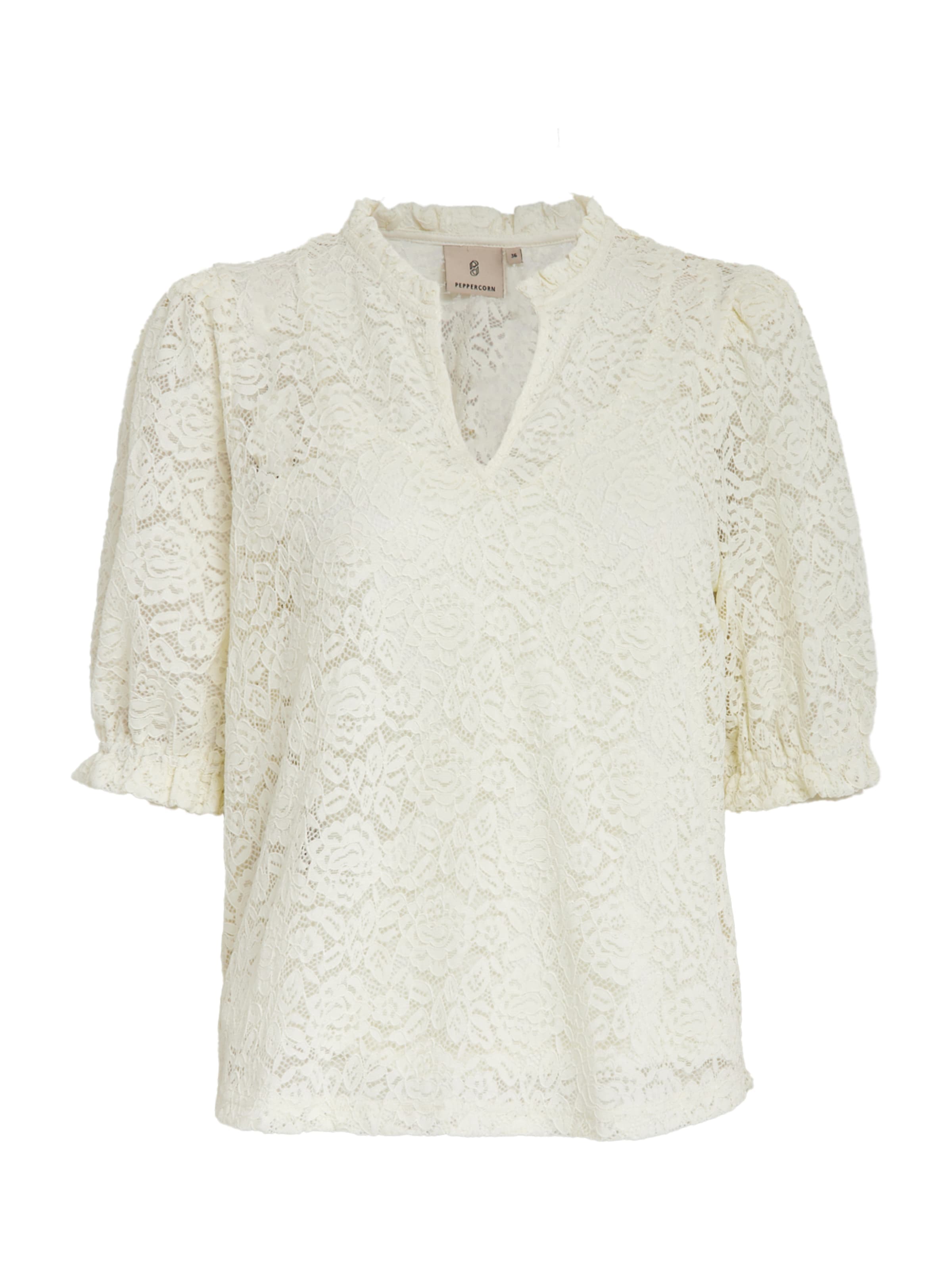 Camicia da donna 'Karoline' di Peppercorn in bianco: frontale