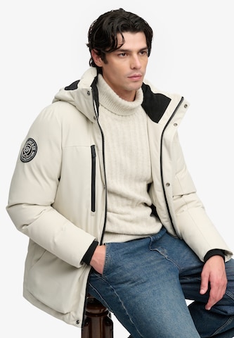 Superdry & Co Winter Jacket 'City' in White