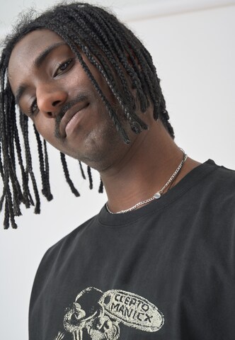 Cleptomanicx Shirt 'Artefacts' in Black
