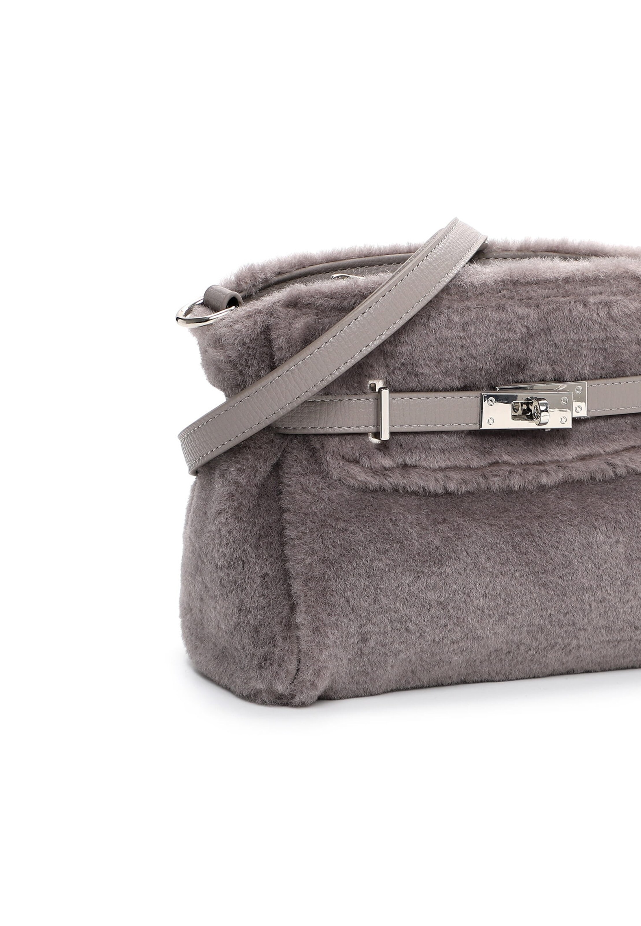 Emily & Noah Schoudertas 'Heather' in Grijs