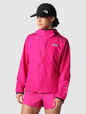 Giacca sportiva di THE NORTH FACE in rosa: frontale