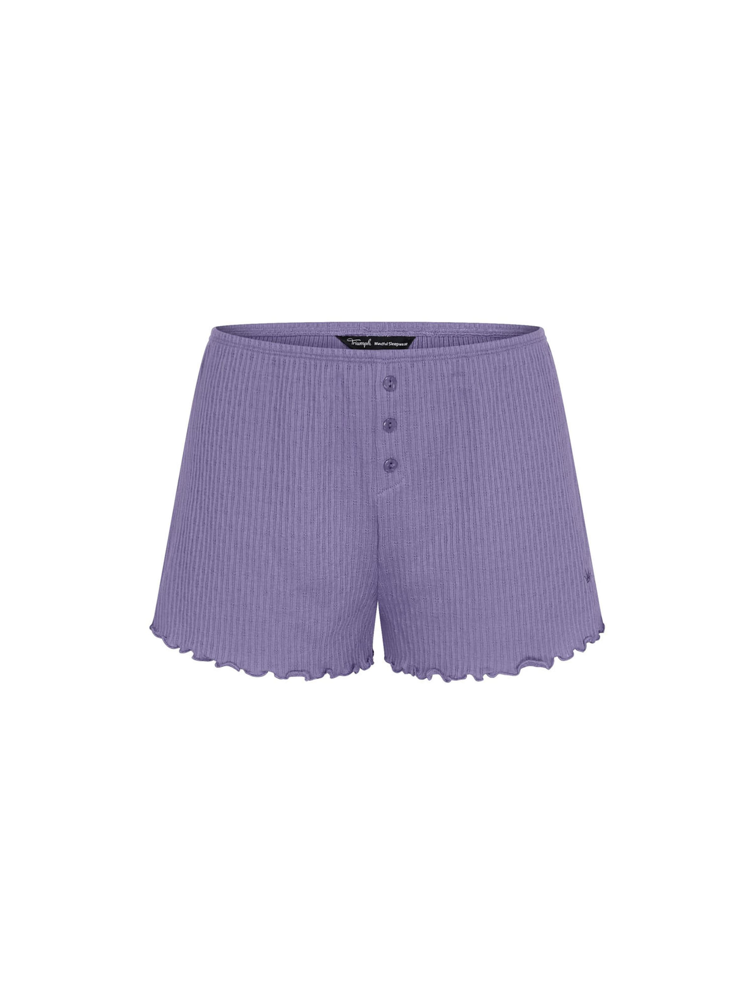 TRIUMPH Pajama pants ' Red Label Mix & Match ' in Purple: front