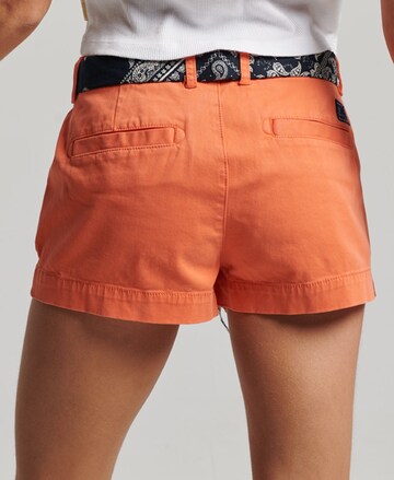 Superdry Regular Chino trousers in Red