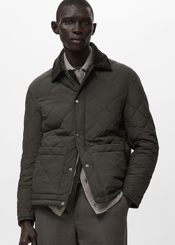 MANGO MAN Between-Season Jacket 'Randal' in Green