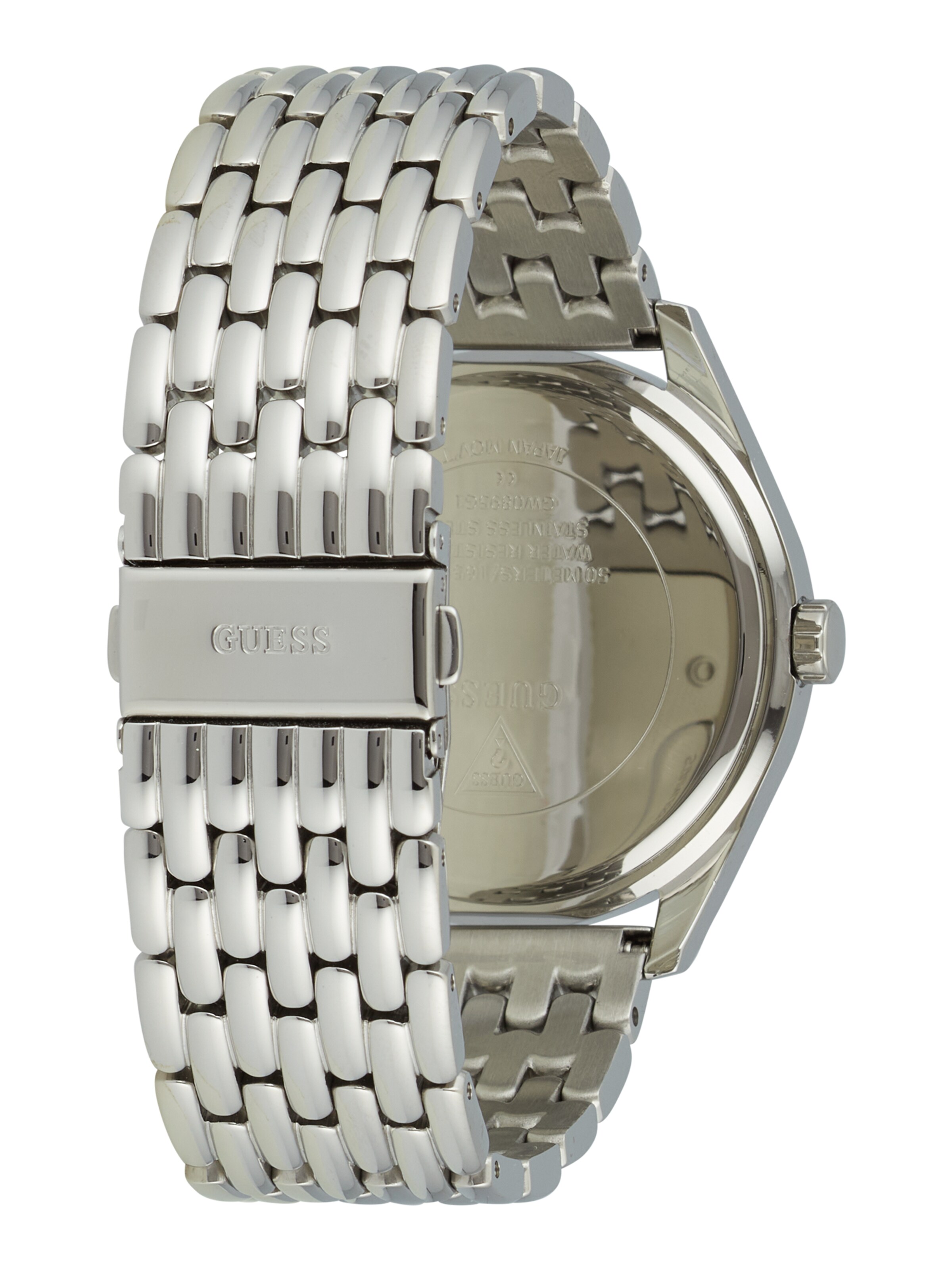 Montre à affichage analogique 'TATE' GUESS en argent