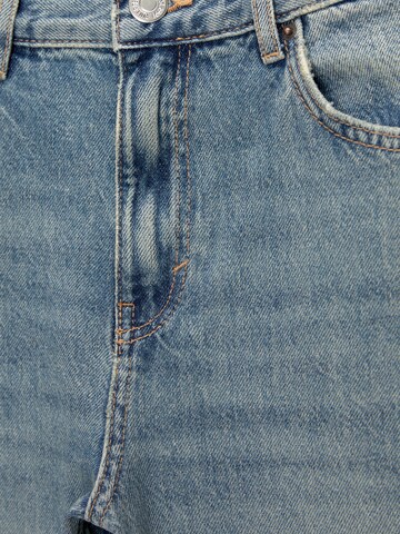 Pull&Bear Wide leg Jeans in Blue