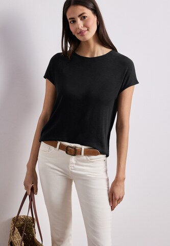 STREET ONE Shirt in Black: front