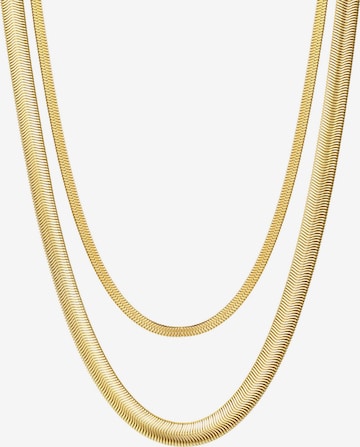 Hey Happiness Ketting 'Duologue' in Goud: voorkant