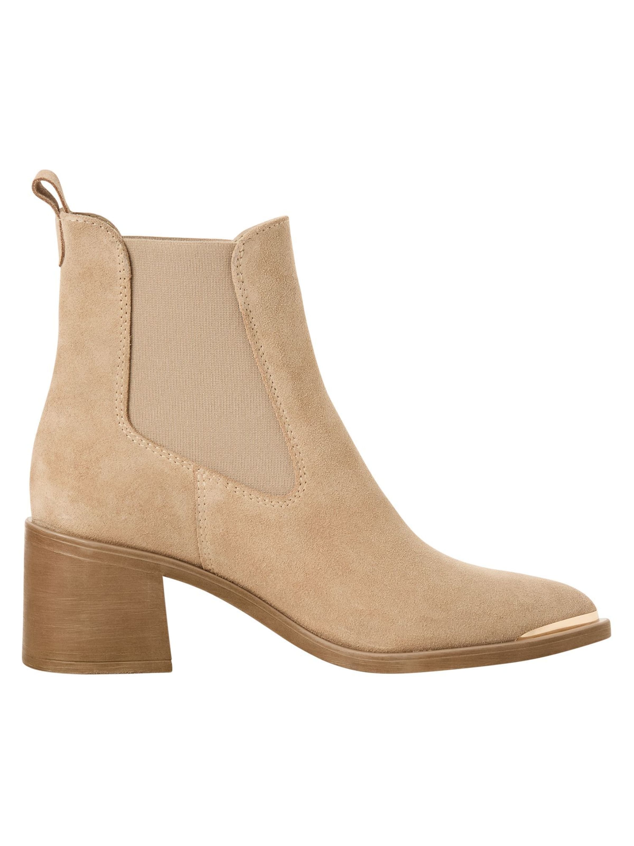 Tamaris Chelsea boots in Beige