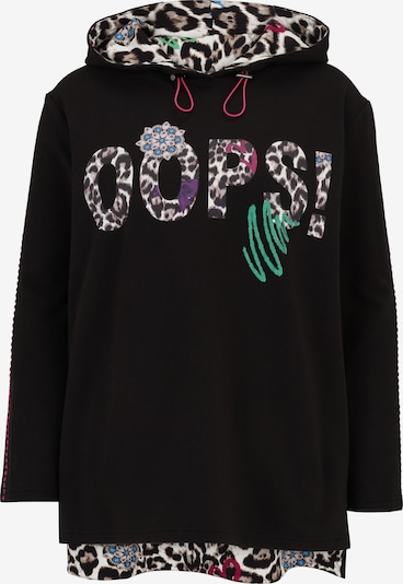 Doris Streich Sweatshirt in L in mischfarben / schwarz, Produktansicht