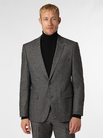 BOSS Black Regular Fit Sakko ' H-Jasper-MM-C-224 ' in Grau: predná strana