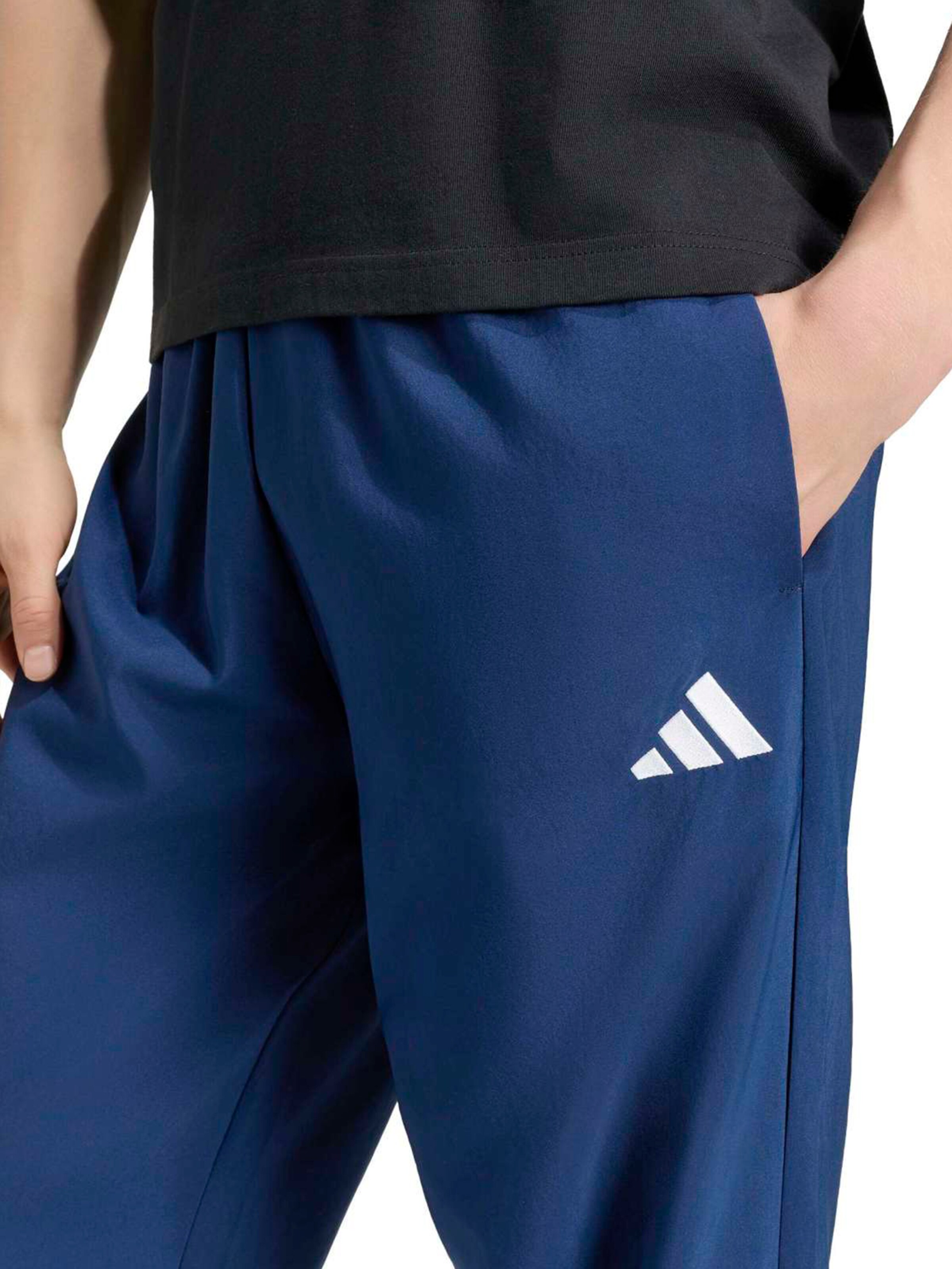 ADIDAS SPORTSWEAR Štandardný strih Športové nohavice 'STANFRD' - Modrá