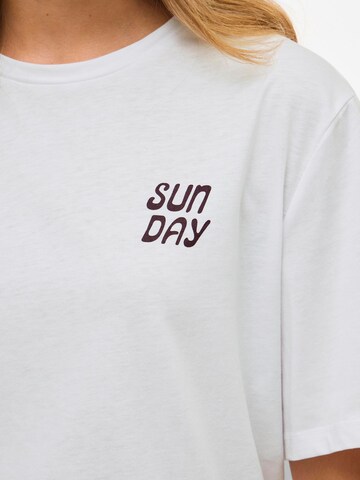 T-shirt 'VISage' VILA en blanc
