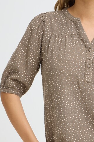 Chemisier 'FRBobbi' Fransa en beige