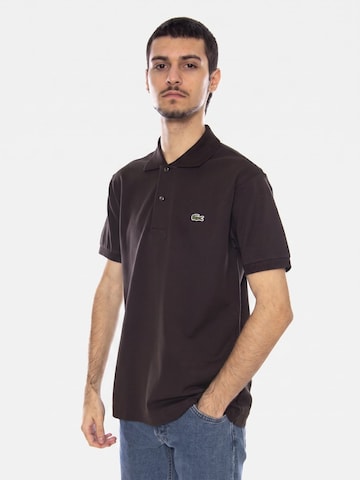 T-Shirt 'Maglietta M/C SKB Black Polo Shirt' LACOSTE en marron