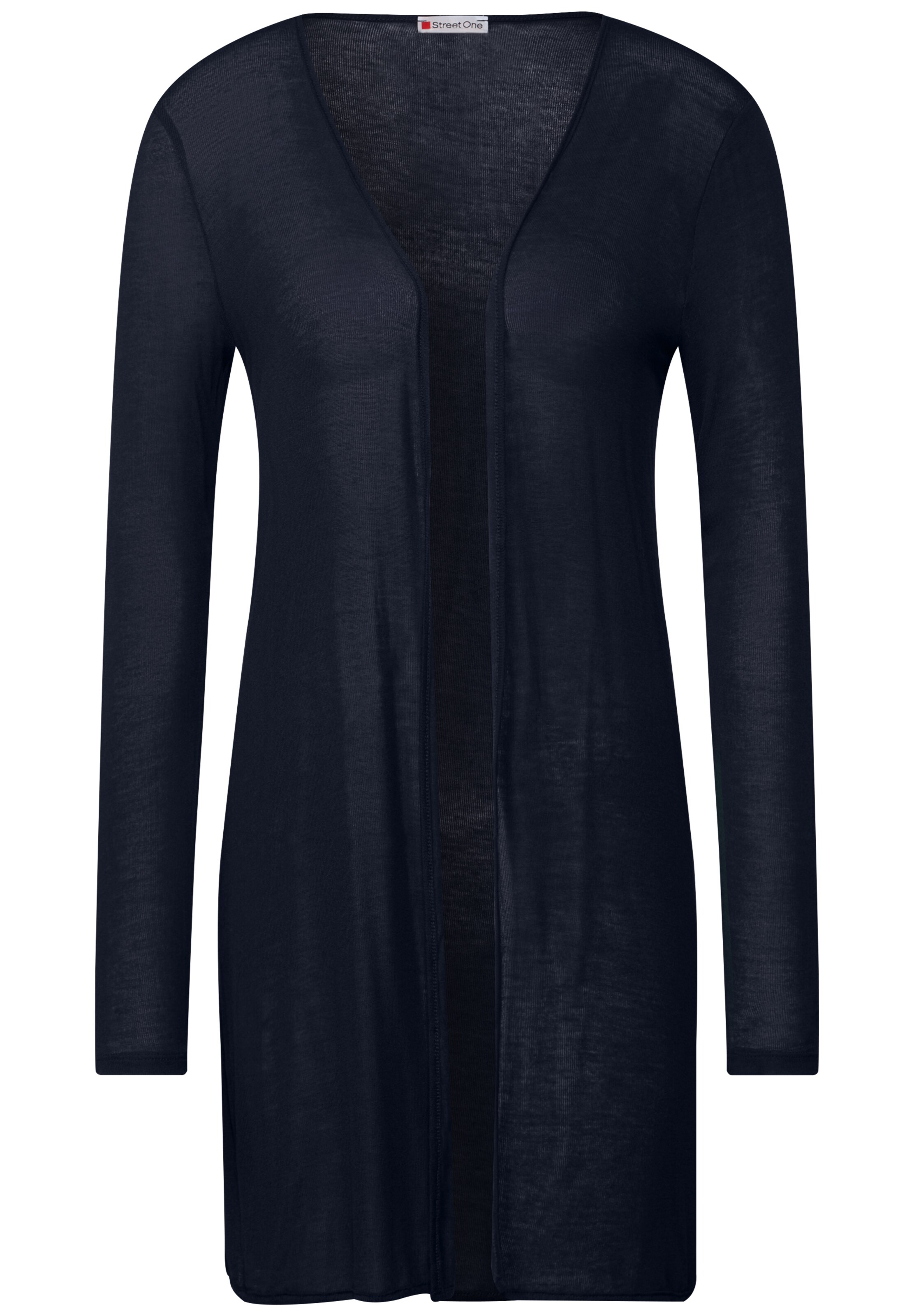 STREET ONE Strickjacke in Blau: Vorderseite