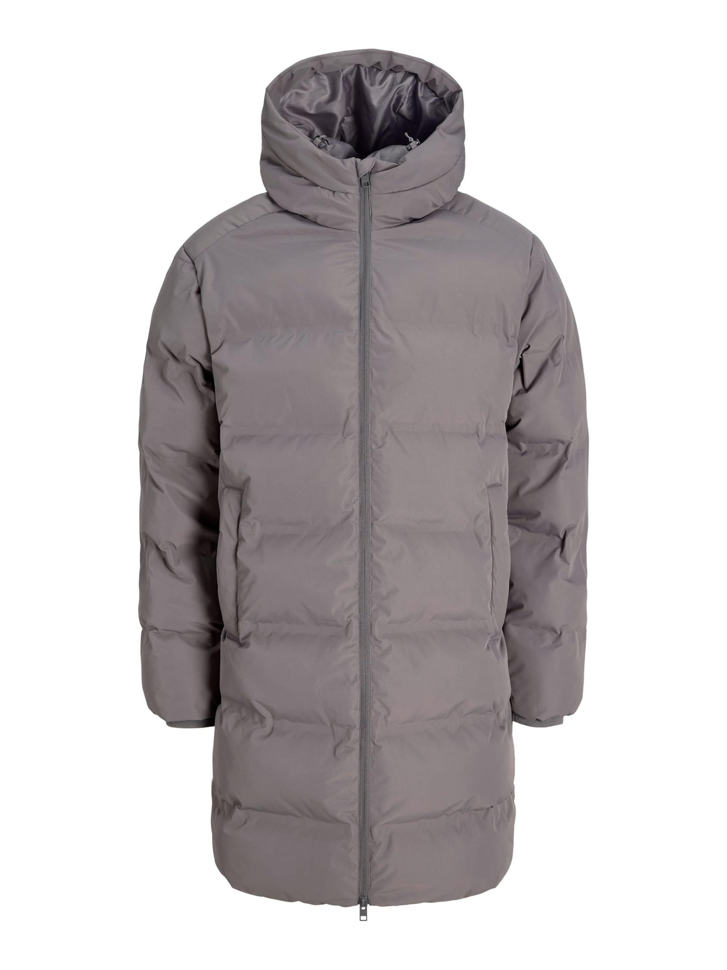 JACK & JONES Winterjas in Grijs: voorkant