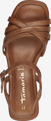 TAMARIS Sandalen met riem in Beige