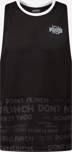Tricou funcțional 'Dont Sweat It' PUMA pe gri / negru / alb, Vizualizare produs