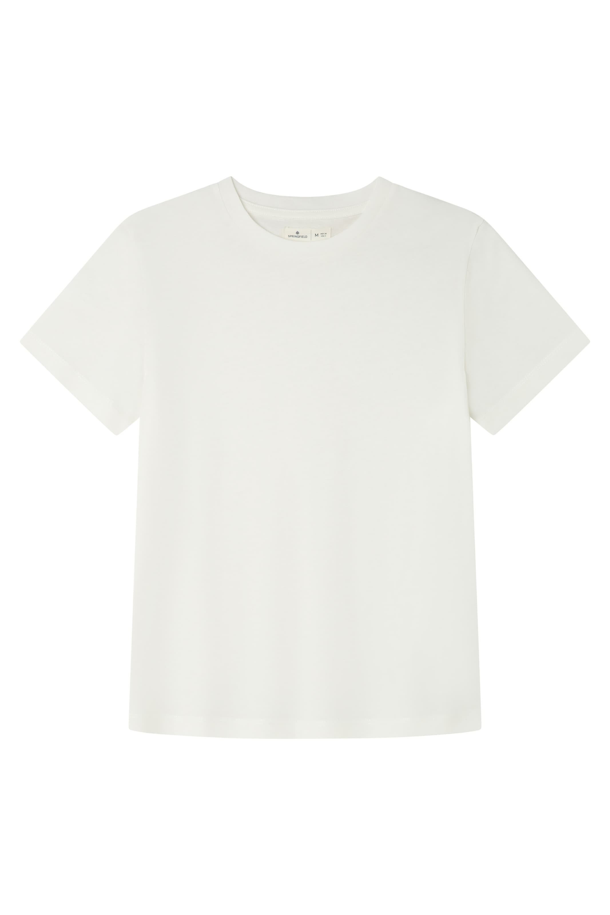 Springfield T-Shirt in Weiß: Vorderseite