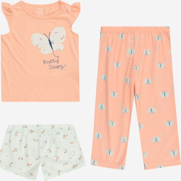 Carter's - Pijama em laranja: frente