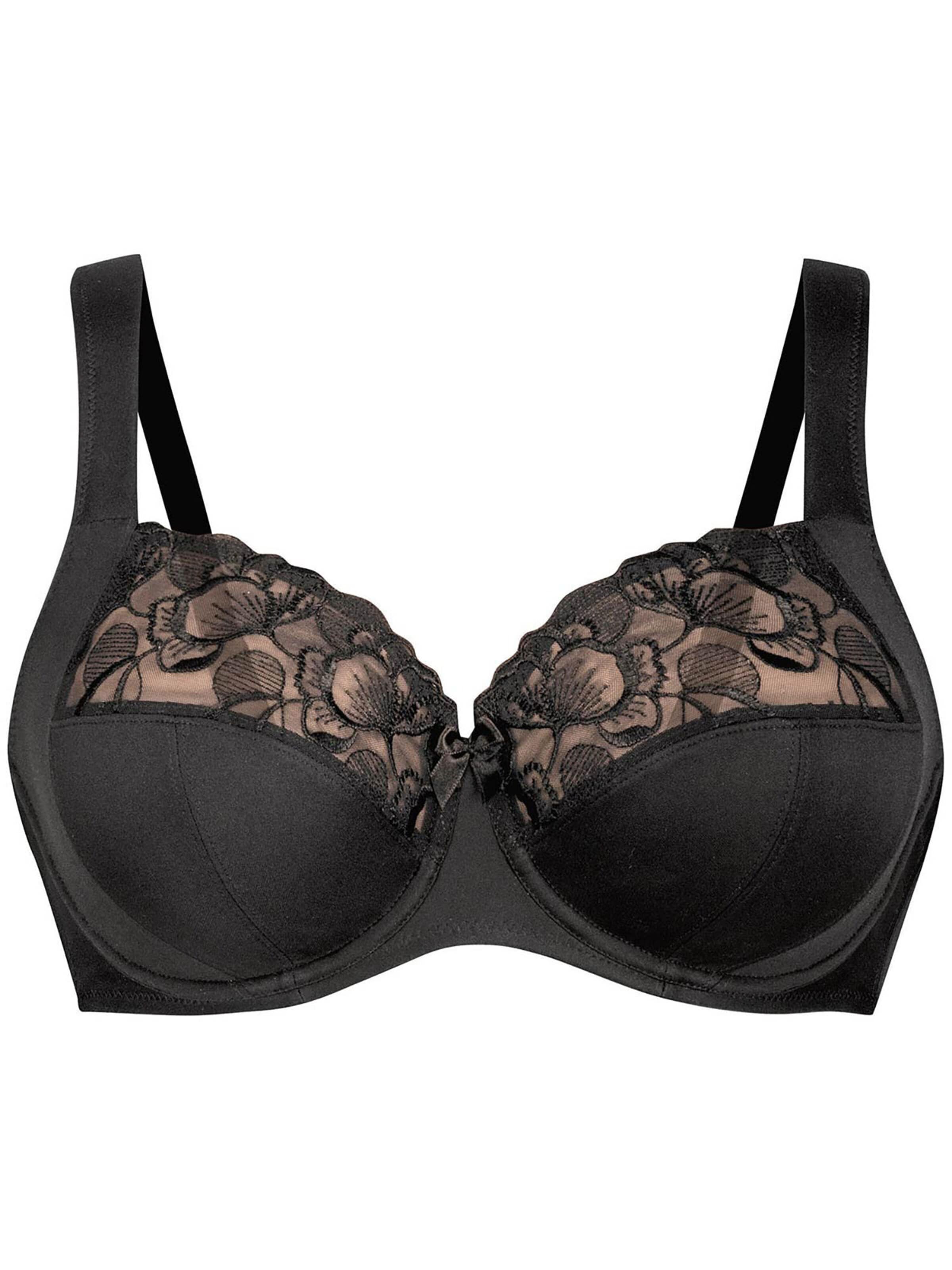 ANITA Minimizer BH 'Lucia'‌‌‌ in Schwarz: Vorderseite