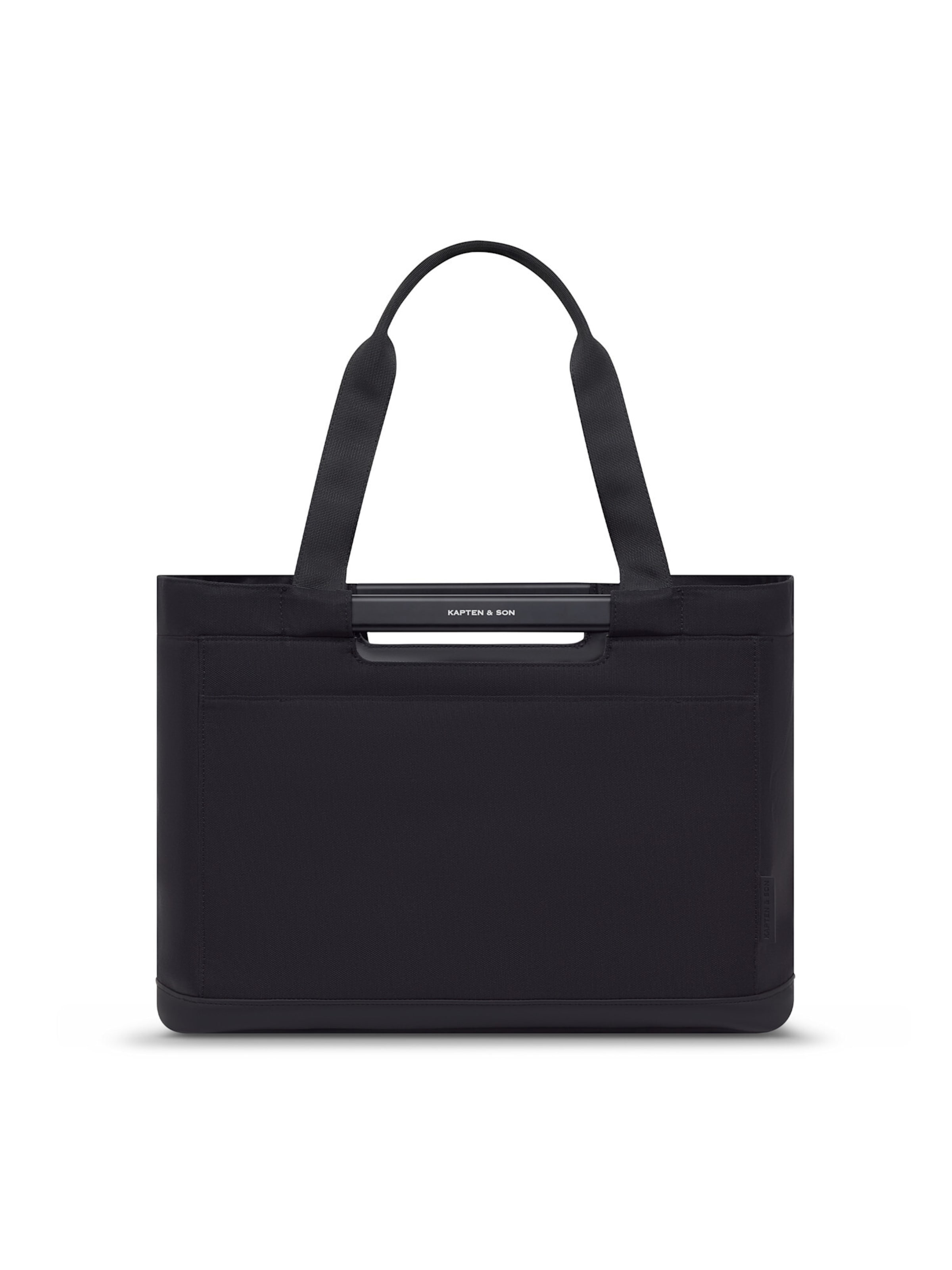Kapten & Son Shopper 'Vaasa Shopping Basket'‌‌‌‌‌‌‌‌‌‌ in Schwarz: Vorderseite