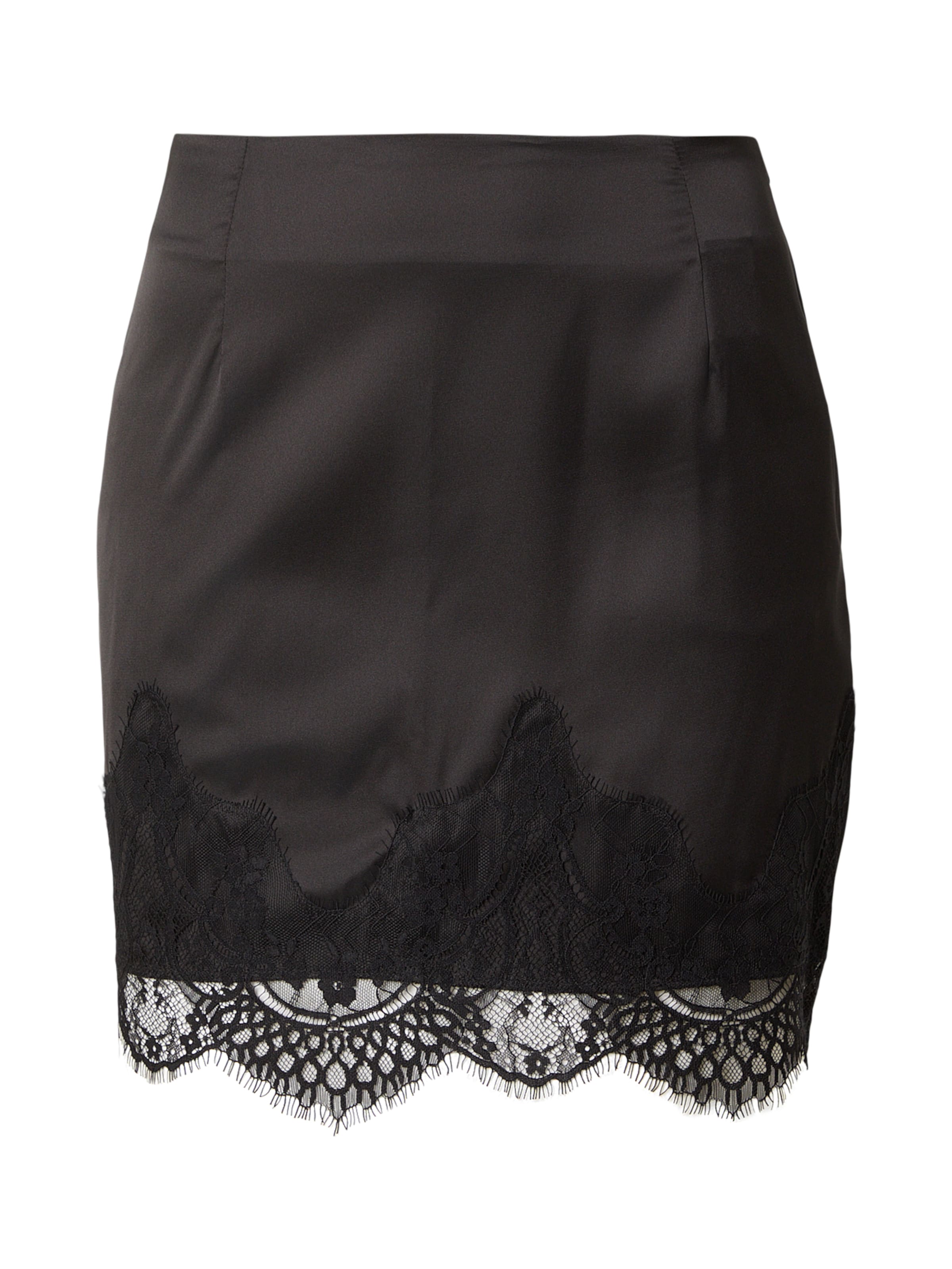 Fustă 'Rafaela' de la ABOUT YOU pe negru: față