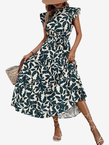 Yesfashion Kleid in Grün: Vorderseite