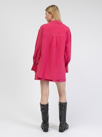 BROKE + SCHÖN Bluse 'Pink Rot gestreifte Bluse'‌‌‌‌‌‌‌‌‌ in Pink