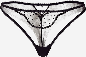 ETAM - Tanga 'EMERVEILLEE' em preto: frente