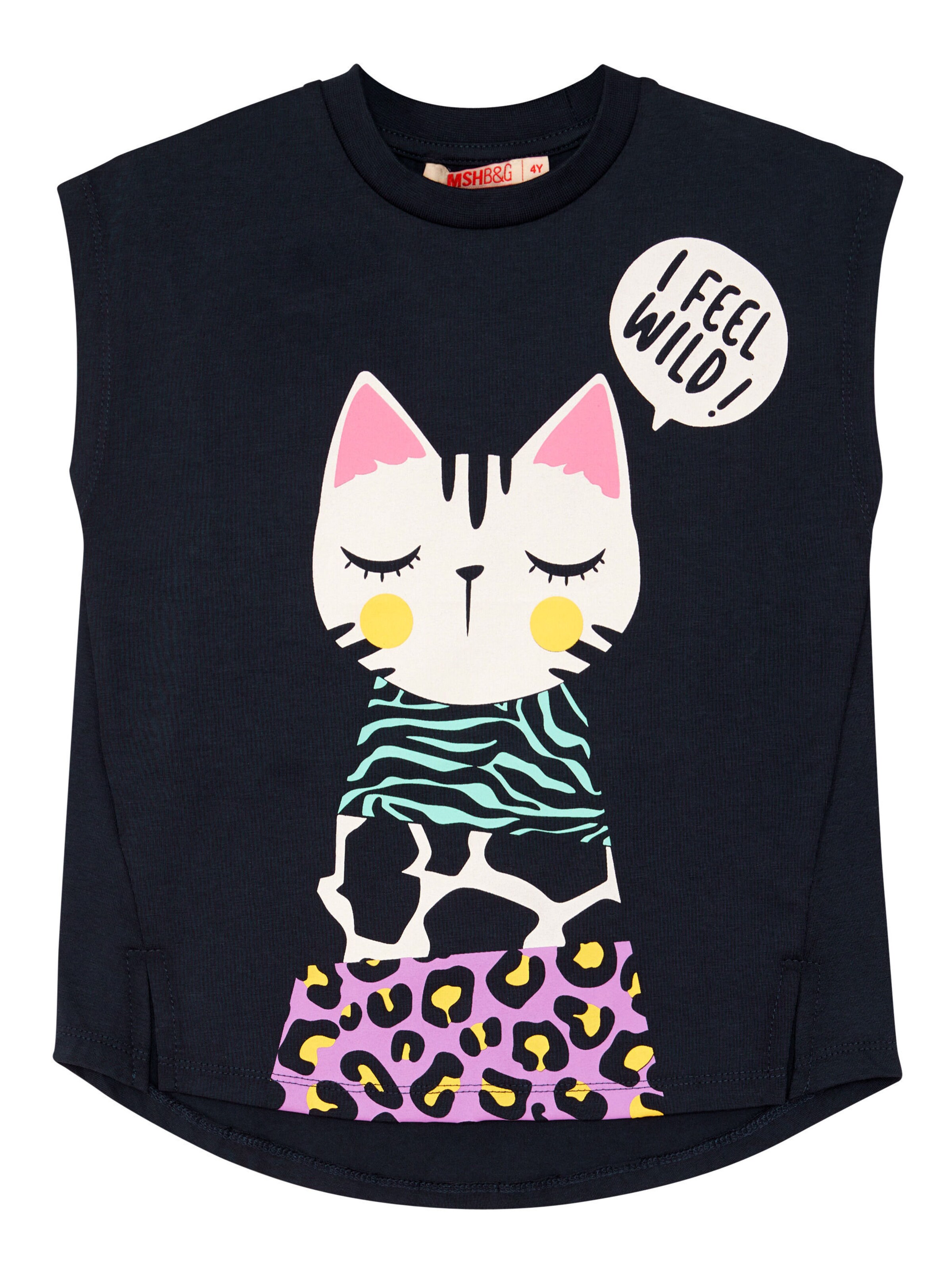 Denokids Tracksuit 'Jungle Cat' in Blue