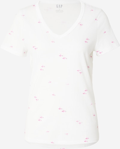 GAP T-Shirt in XS in hellpink / weiß, Produktansicht