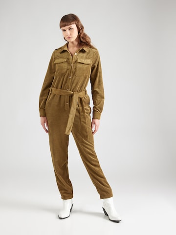 Tuta jumpsuit di VILA in marrone: frontale