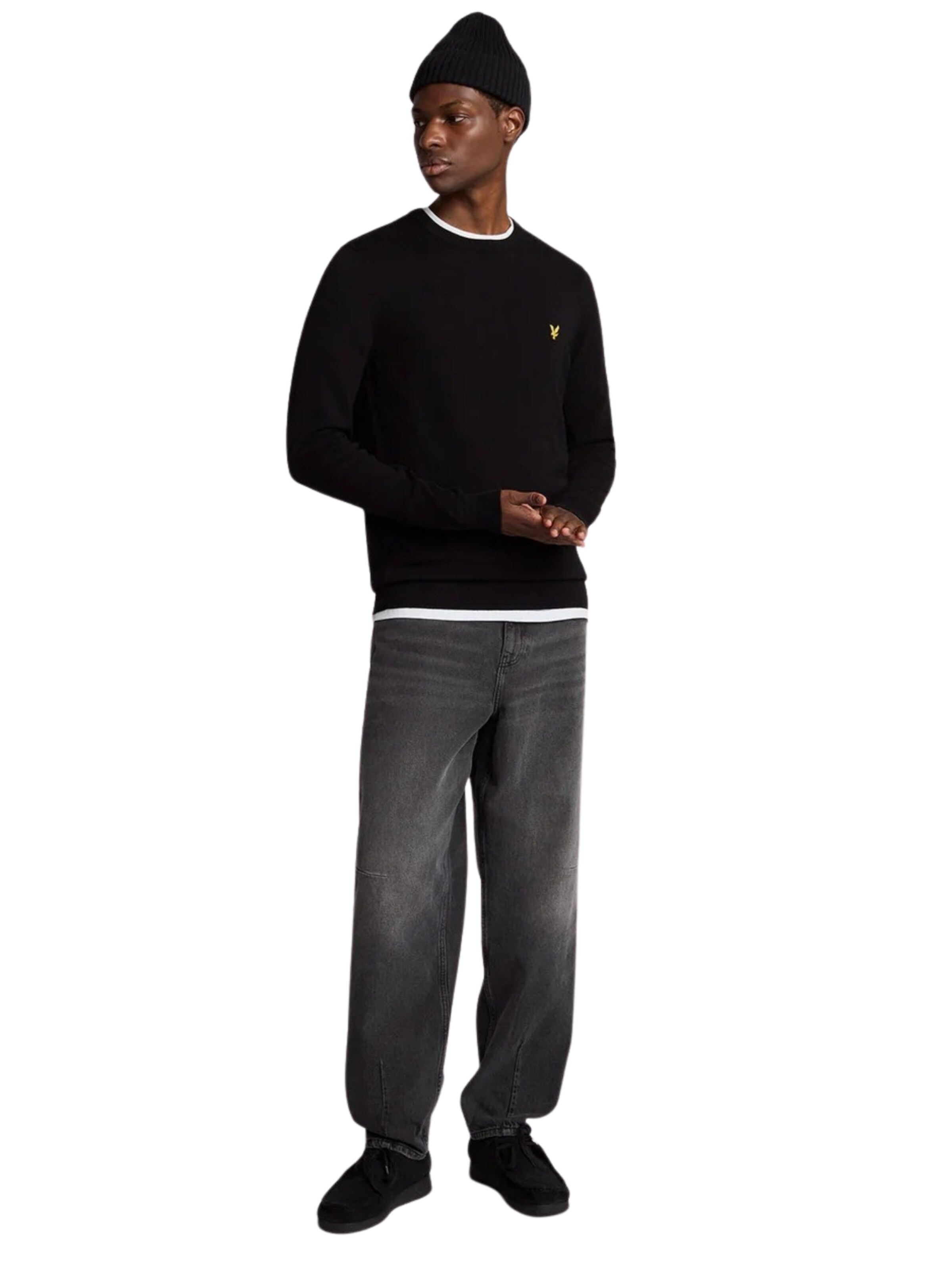 Lyle & Scott Trui in Bruin