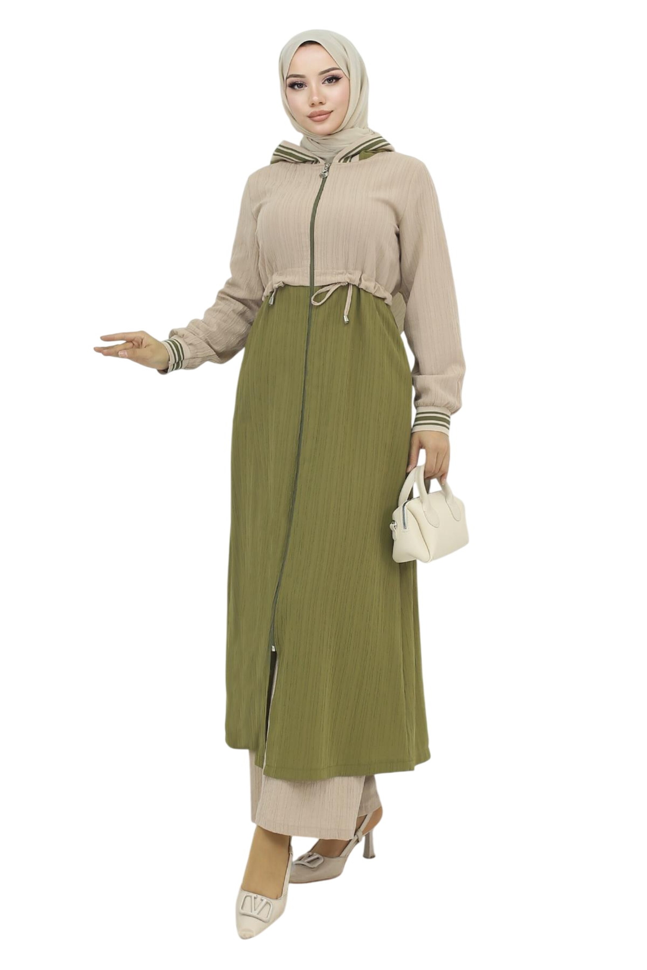 MODAMIHRAM Set in Grün: Vorderseite