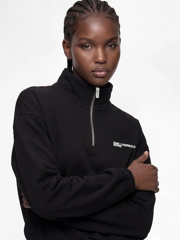 KARL LAGERFELD JEANS Sweatshirt in Black