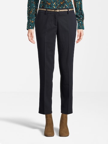 Regular Pantalon à plis Orsay en bleu : devant