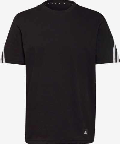 ADIDAS PERFORMANCE T-Shirt fonctionnel en noir / blanc, Vue avec produit