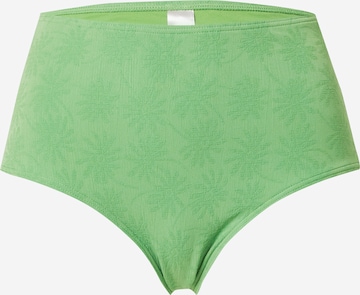 LingaDore Bikini Bottoms in Green: front