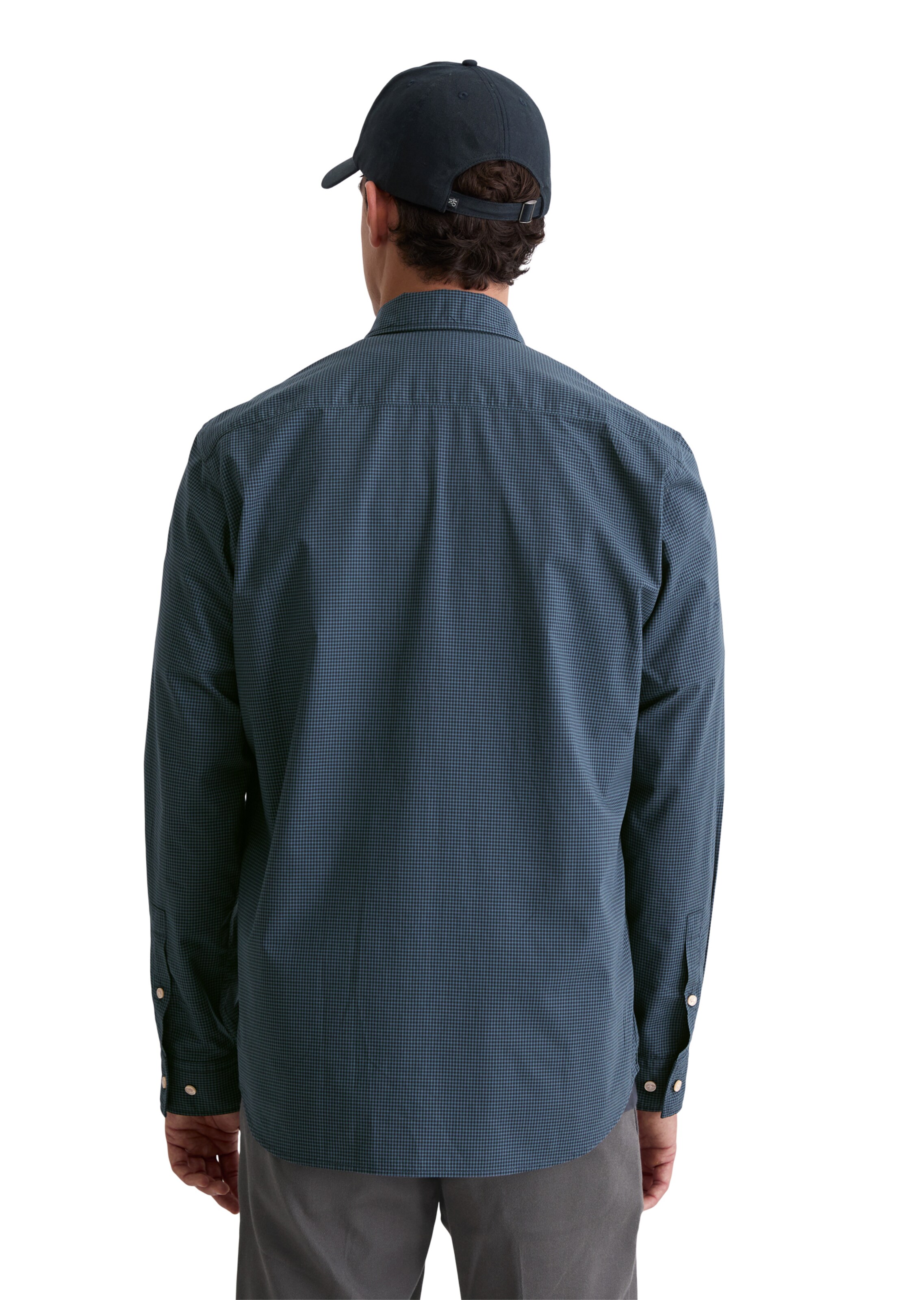 Marc O'Polo Regular Fit Hemd in Blau